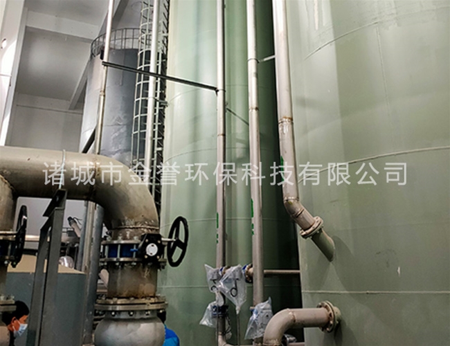 活性焦工艺水厂提标菏泽某药厂设备使用现场 